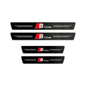 Premium Carbon Fiber Door Sill Guards for Audi A-Series & Q-Series