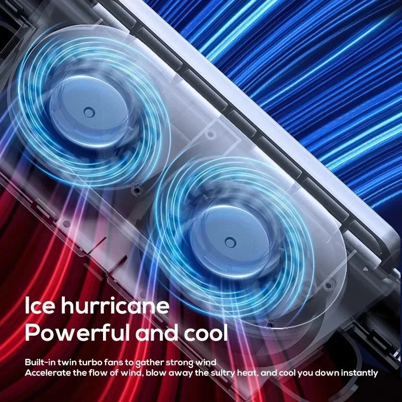 Rechargeable Car Seat Cooling Fan ⭐